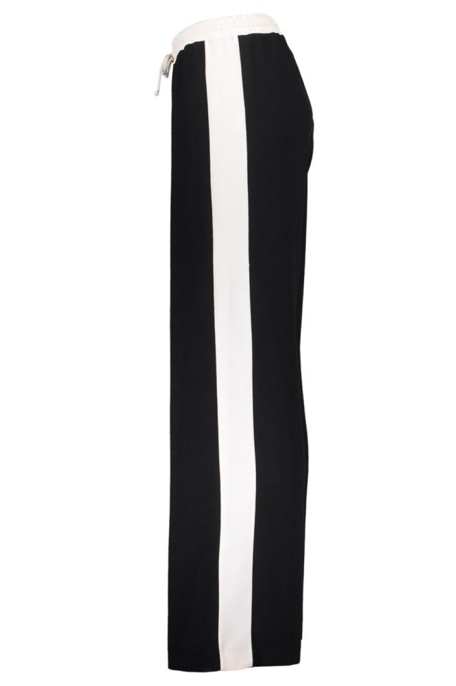 BROEK MET WITTE STREPEN 51160 99 Black/Off-white